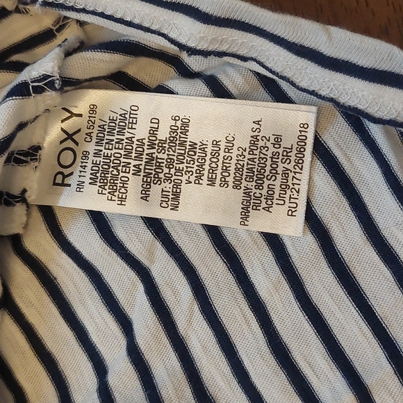 ROXY Tie-front T-shirt - Picture 5 of 9